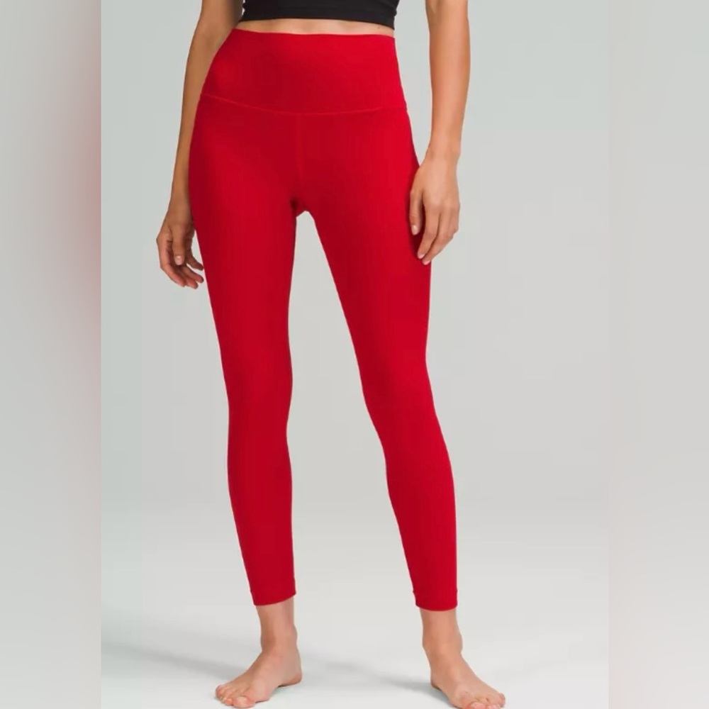 Lululemon Align leggings Red
